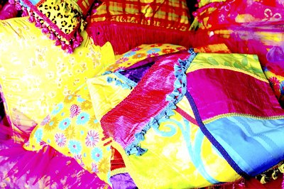 Colorful pillows