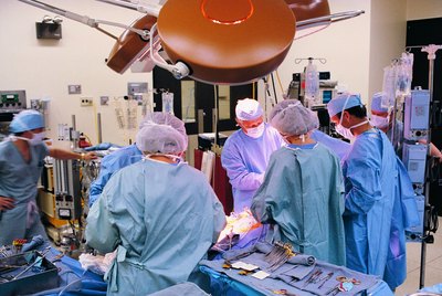 Medical team in surgery room