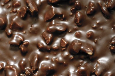 Melted chocolate