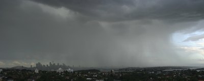 Heavy storms develop in some areas in the equatorial region.