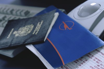 Travel documents.