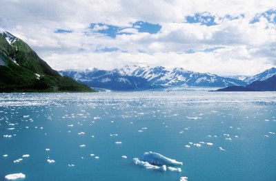 Melting glaciers