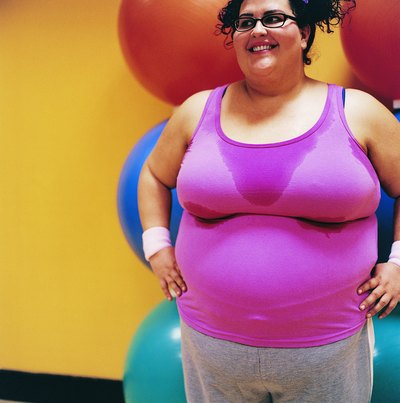 Sweat stains can offend.