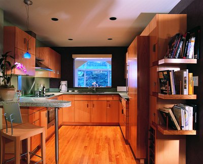 Darker woods are good for more formal settings.