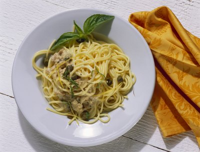 A simple spaghetti dish