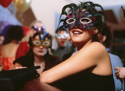 An elegant costume party is a nice way to celebrate a birthday.
