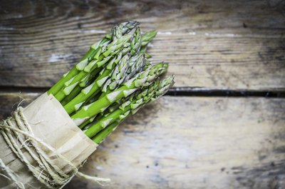 Bunch of asparagus.