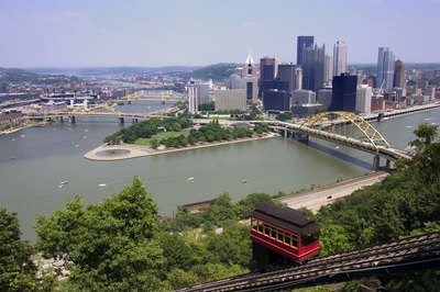 View of Pittsburgh, PA.