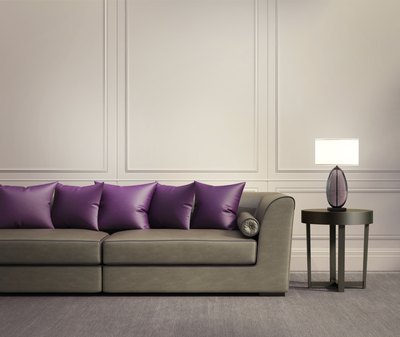 Cream and gray create a stunning contrast combination.