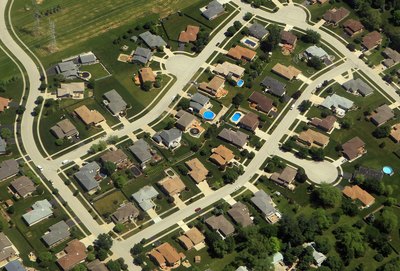 Residential area near Pittsburgh