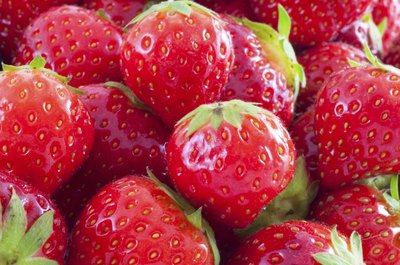 fresh strawberries