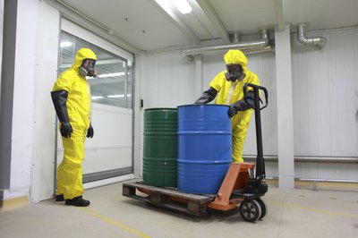 You'll need training and a license to remove hazardous waste.
