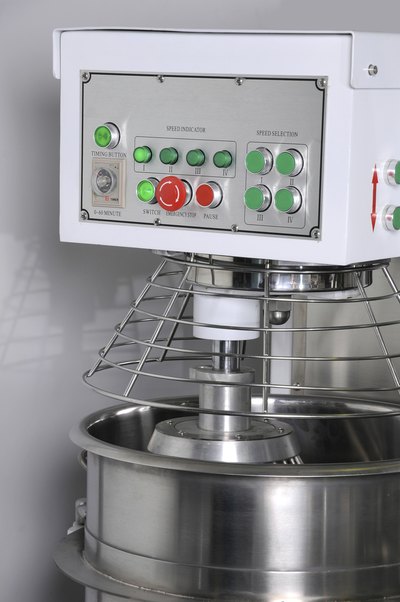 Mixer in restaurant kitchen