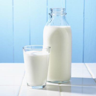 Jug and glass of milk