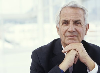 Senior businessman