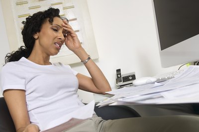 Exhaustion can cause mood swings.
