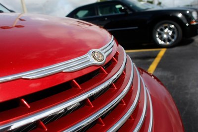Close-up of PT Cruiser