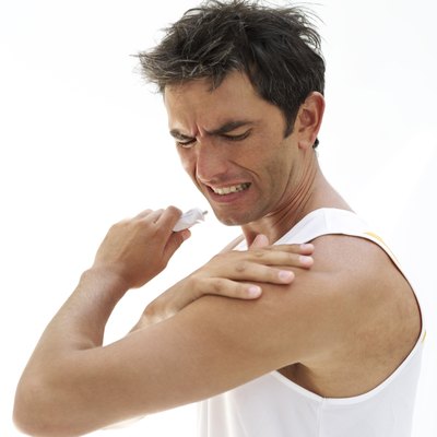 If you do have pain in the left arm, see a doctor as soon as possible