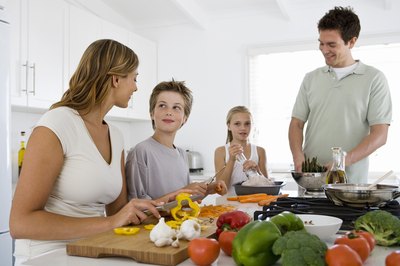 Tomatoes, broccoli, spinach and red peppers are all rich in antioxidants