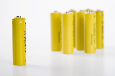 Wrap up a set of AA batteries.