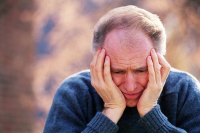 older man with paranoia