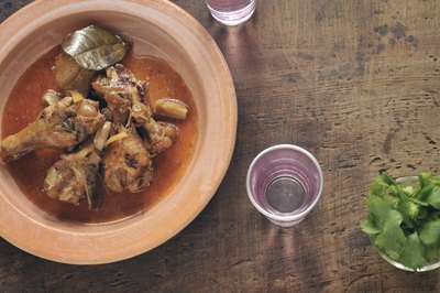 Chicken drumstick dish