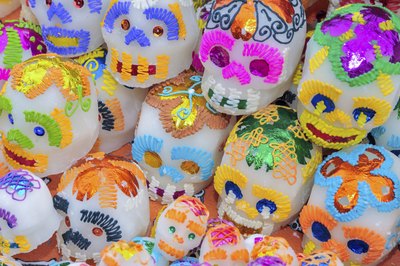 Sugar Skulls for The Day of The Dead.
