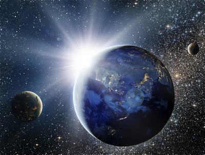 Planets revolving around sun
