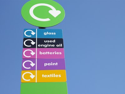 Recycling center.