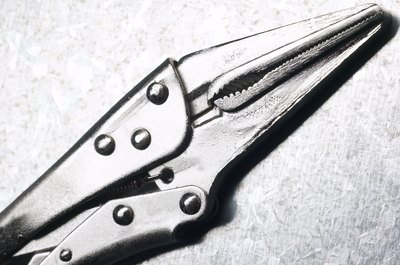 Pliers help you secure the item firmly.