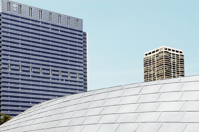 Metal roof.