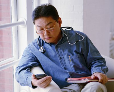 doctor in professional clothes