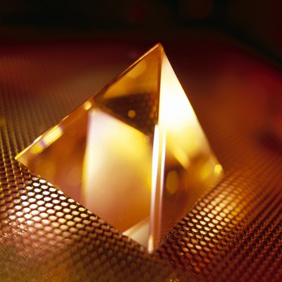 Use a prism to make indigo visible