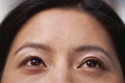 woman's eyes