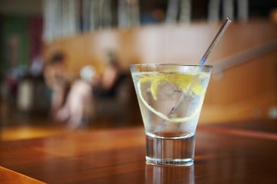 Old fashioned drinks like gin and tonics