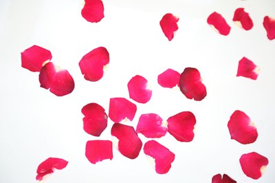 Decorate with flower petals.