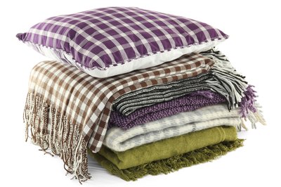 Blankets and linens.