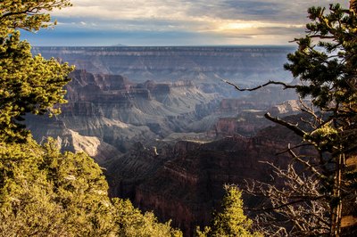View from the North Rim of the Grand Canyon