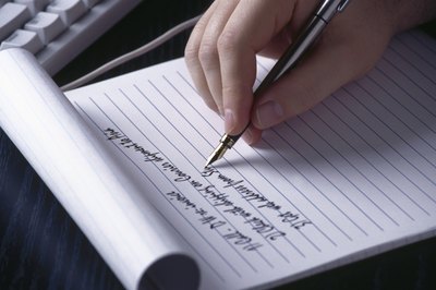 Create a checklist.