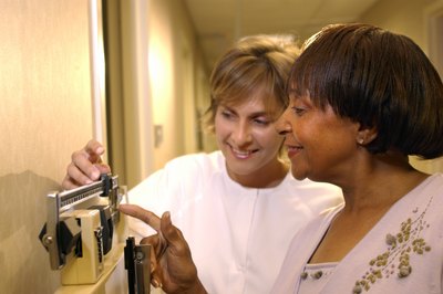 Get accurate height and weight measurements