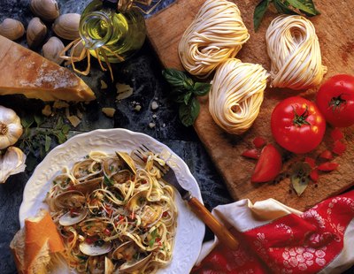 Linguine and clams