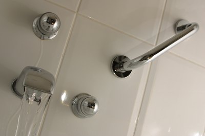 Railing in shower