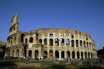 The Roman Colosseum stands as one of the great achievements in architecture.