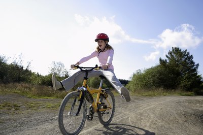 girl on bike