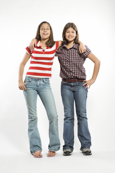 Two teen girls