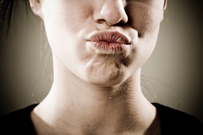 tannins in the wine can give a mouth-puckering effect.