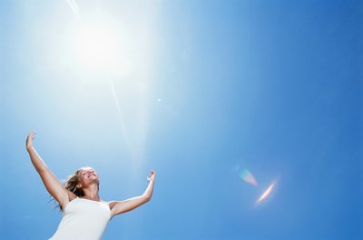Being in sunlight increases melatonin naturally.
