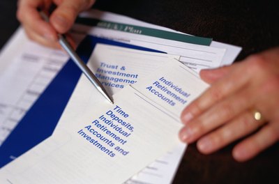 Financial paperwork.