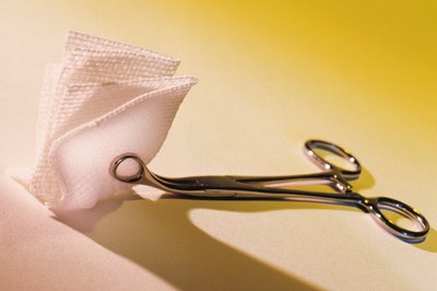Wrap your wound in gauze.