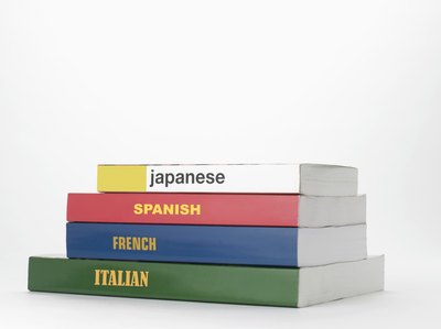 Language books.